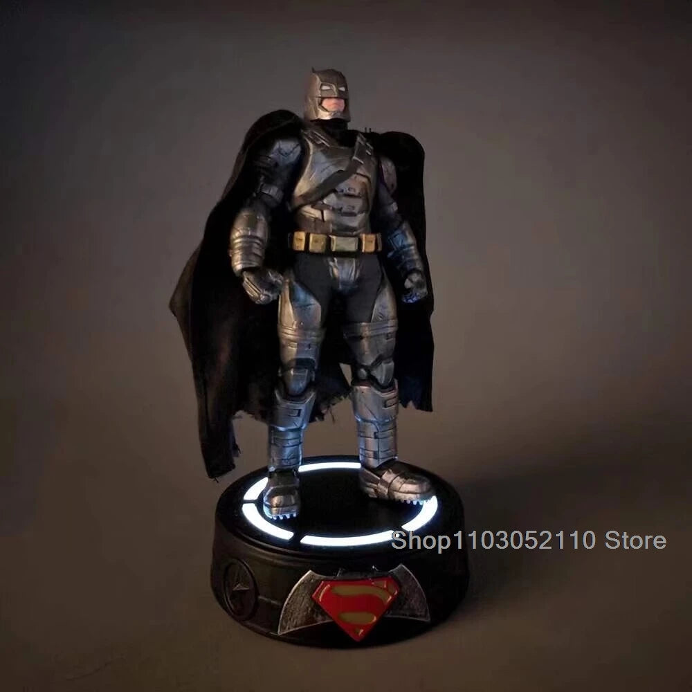 20CM - LED Ligthed Justice League Batman Wonder Women Superman Action Figures