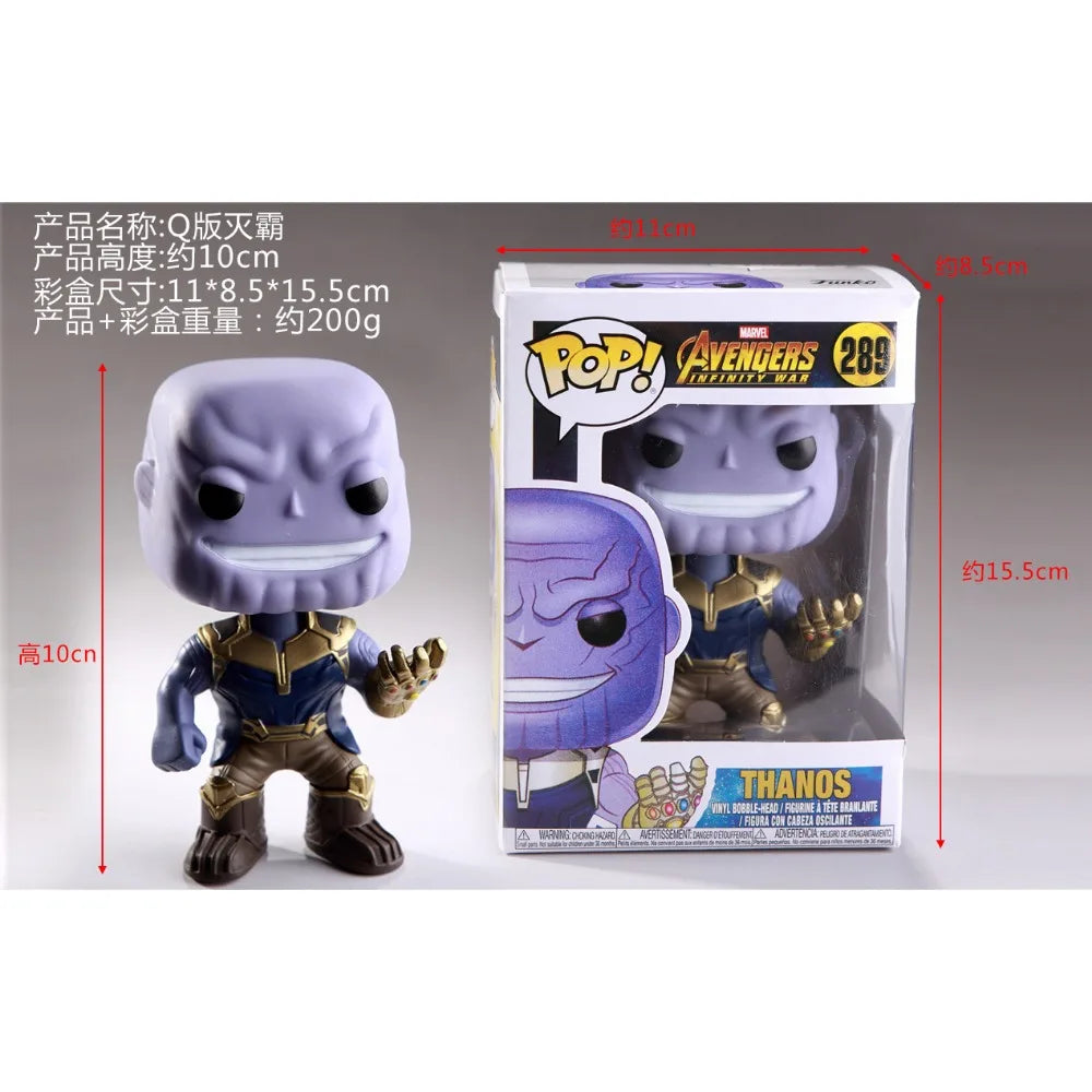 FUNKO POP Marvel Thor / Thanos / Iron Man / Hulkbuster