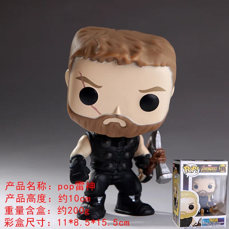 FUNKO POP Marvel Thor / Thanos / Iron Man / Hulkbuster