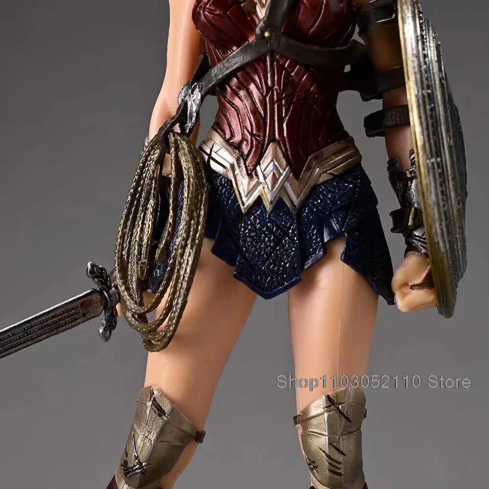 20CM - LED Ligthed Justice League Batman Wonder Women Superman Action Figures