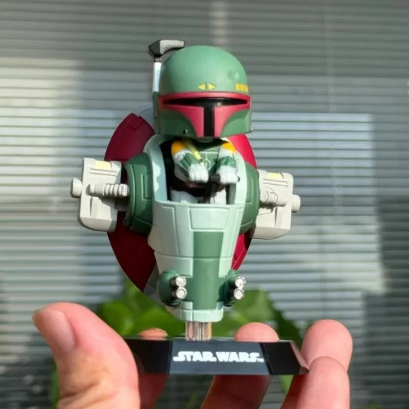 Star Wars Darth Vader Boba Fett Cosbi Rider Collectible Figures