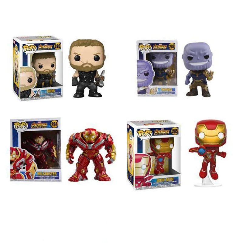 FUNKO POP Marvel Thor / Thanos / Iron Man / Hulkbuster