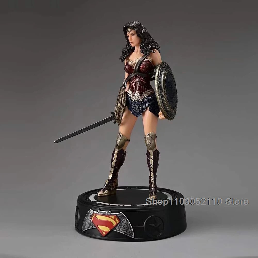 20CM - LED Ligthed Justice League Batman Wonder Women Superman Action Figures
