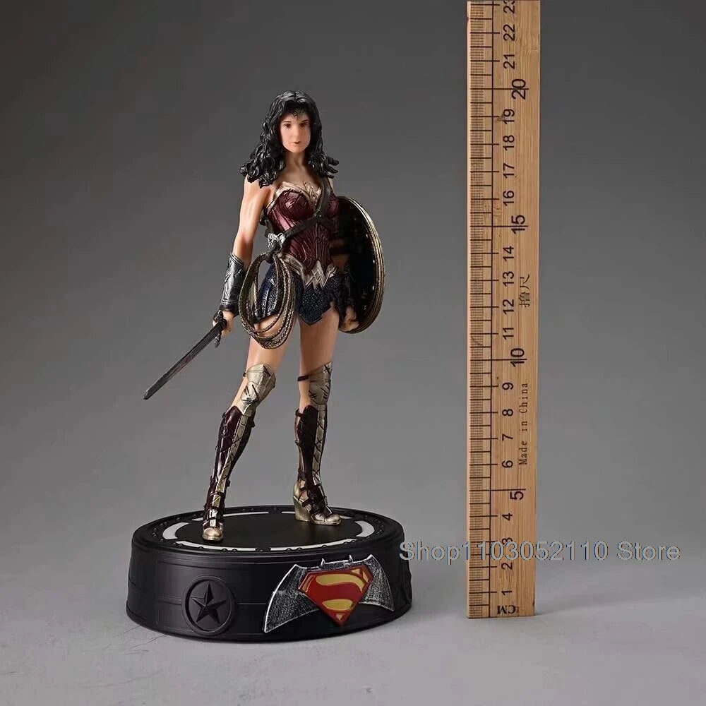 20CM - LED Ligthed Justice League Batman Wonder Women Superman Action Figures