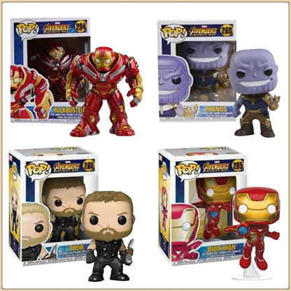 FUNKO POP Marvel Thor / Thanos / Iron Man / Hulkbuster
