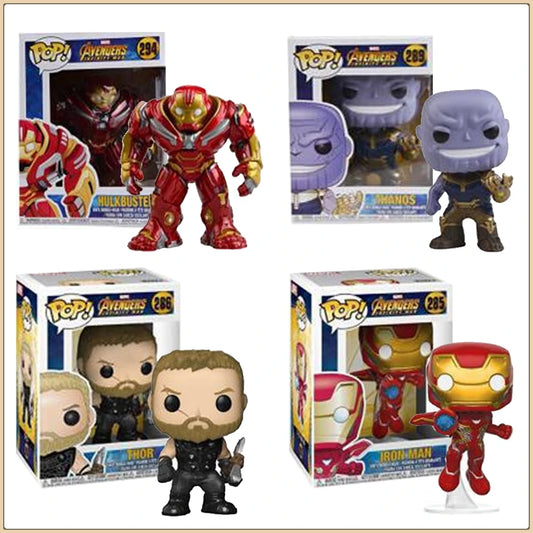FUNKO POP Marvel Thor / Thanos / Iron Man / Hulkbuster