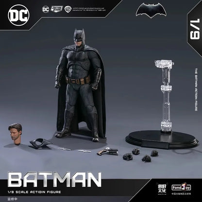 Fondjoy Justice League Anime Figure Ben Batman Action Figure 1/9 Scale Children Toys Ben Batman Room Decoration Birthday Gift