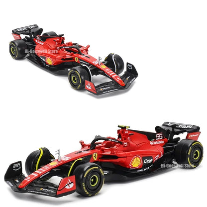 F1 COLLECTION  1:43 Aston Martin AMR23 Mercedes W14 Red Bull RB19 Miami GP Ferrari SF23 Alpine A523 F1 Model Formula Car Static Racing