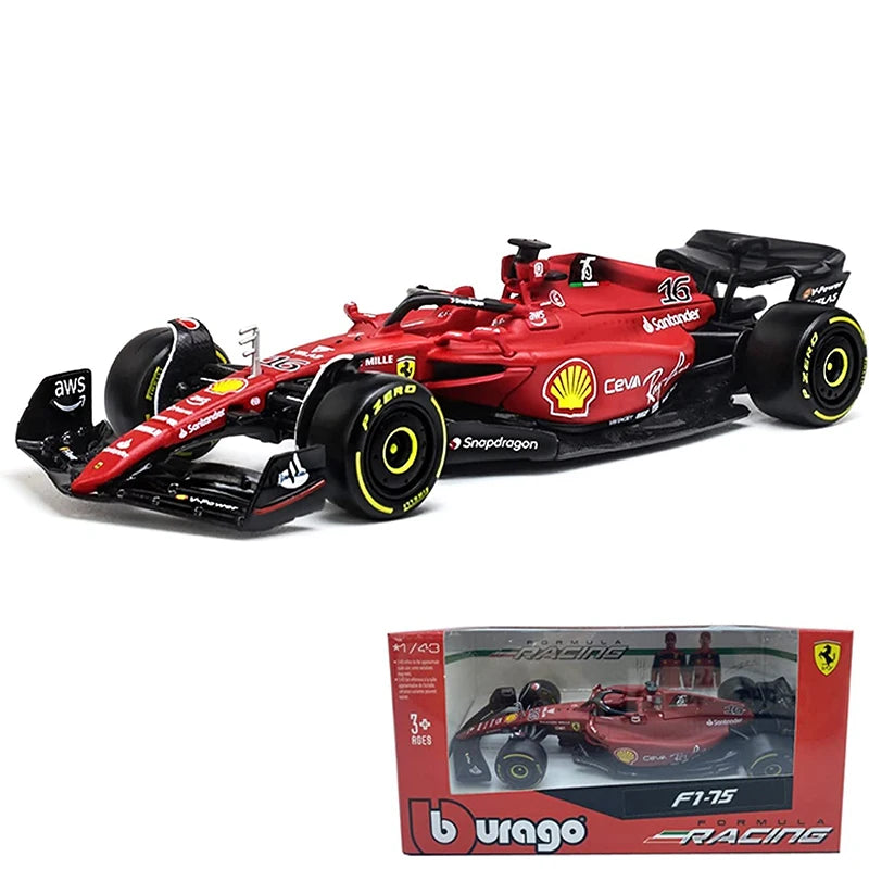 F1 COLLECTION  1:43 Aston Martin AMR23 Mercedes W14 Red Bull RB19 Miami GP Ferrari SF23 Alpine A523 F1 Model Formula Car Static Racing