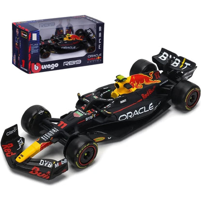 F1 COLLECTION  1:43 Aston Martin AMR23 Mercedes W14 Red Bull RB19 Miami GP Ferrari SF23 Alpine A523 F1 Model Formula Car Static Racing