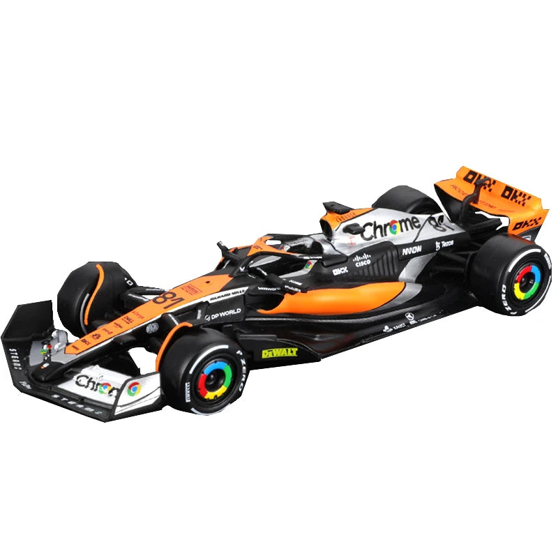 F1 COLLECTION  1:43 Aston Martin AMR23 Mercedes W14 Red Bull RB19 Miami GP Ferrari SF23 Alpine A523 F1 Model Formula Car Static Racing