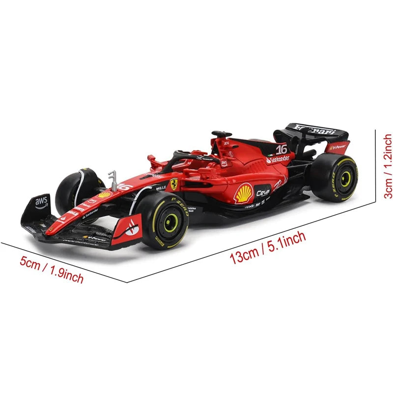 F1 COLLECTION  1:43 Aston Martin AMR23 Mercedes W14 Red Bull RB19 Miami GP Ferrari SF23 Alpine A523 F1 Model Formula Car Static Racing