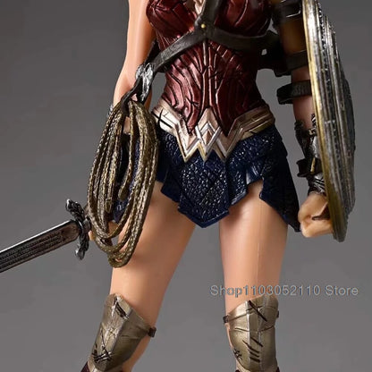 20CM  - LED  Ligthed Justice League Batman Wonder Women Superman Action Figures