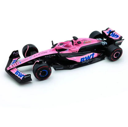 F1 COLLECTION  1:43 Aston Martin AMR23 Mercedes W14 Red Bull RB19 Miami GP Ferrari SF23 Alpine A523 F1 Model Formula Car Static Racing