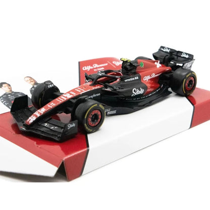 F1 COLLECTION  1:43 Aston Martin AMR23 Mercedes W14 Red Bull RB19 Miami GP Ferrari SF23 Alpine A523 F1 Model Formula Car Static Racing