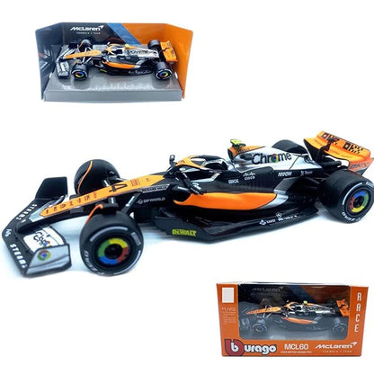 F1 COLLECTION  1:43 Aston Martin AMR23 Mercedes W14 Red Bull RB19 Miami GP Ferrari SF23 Alpine A523 F1 Model Formula Car Static Racing