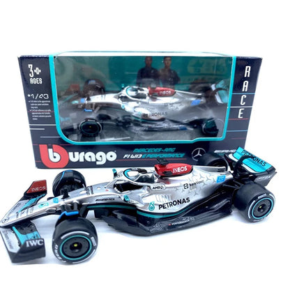 F1 COLLECTION  1:43 Aston Martin AMR23 Mercedes W14 Red Bull RB19 Miami GP Ferrari SF23 Alpine A523 F1 Model Formula Car Static Racing