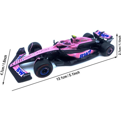 F1 COLLECTION  1:43 Aston Martin AMR23 Mercedes W14 Red Bull RB19 Miami GP Ferrari SF23 Alpine A523 F1 Model Formula Car Static Racing