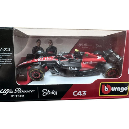 F1 COLLECTION  1:43 Aston Martin AMR23 Mercedes W14 Red Bull RB19 Miami GP Ferrari SF23 Alpine A523 F1 Model Formula Car Static Racing